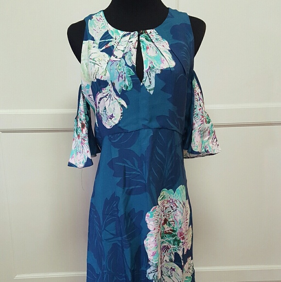 Anthropologie Elia Open-Shoulder Dress - Picture 4 of 4