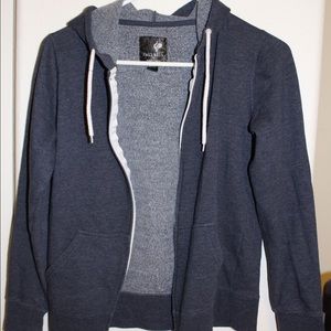 navy jacket hoodie