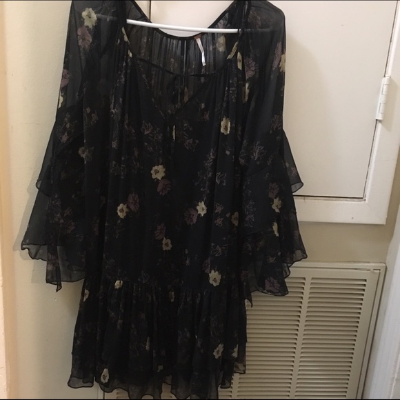Free People Sunsetter Floral Print Minidress - Picture 3 of 6