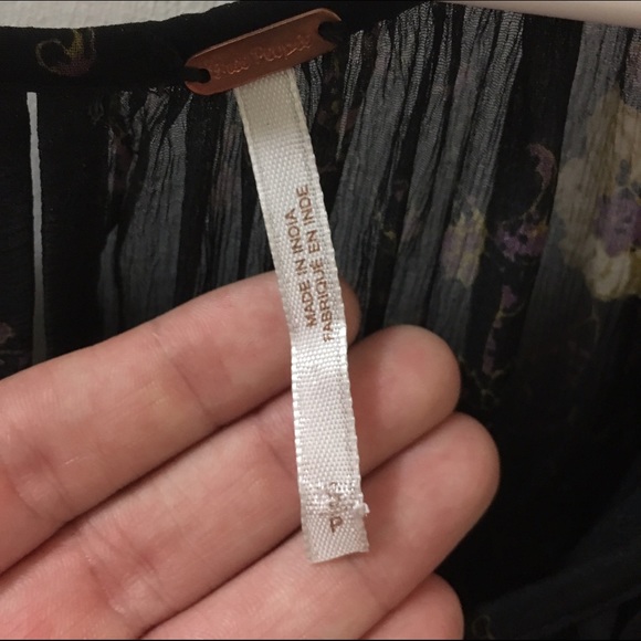 Free People Sunsetter Floral Print Minidress - Picture 4 of 6