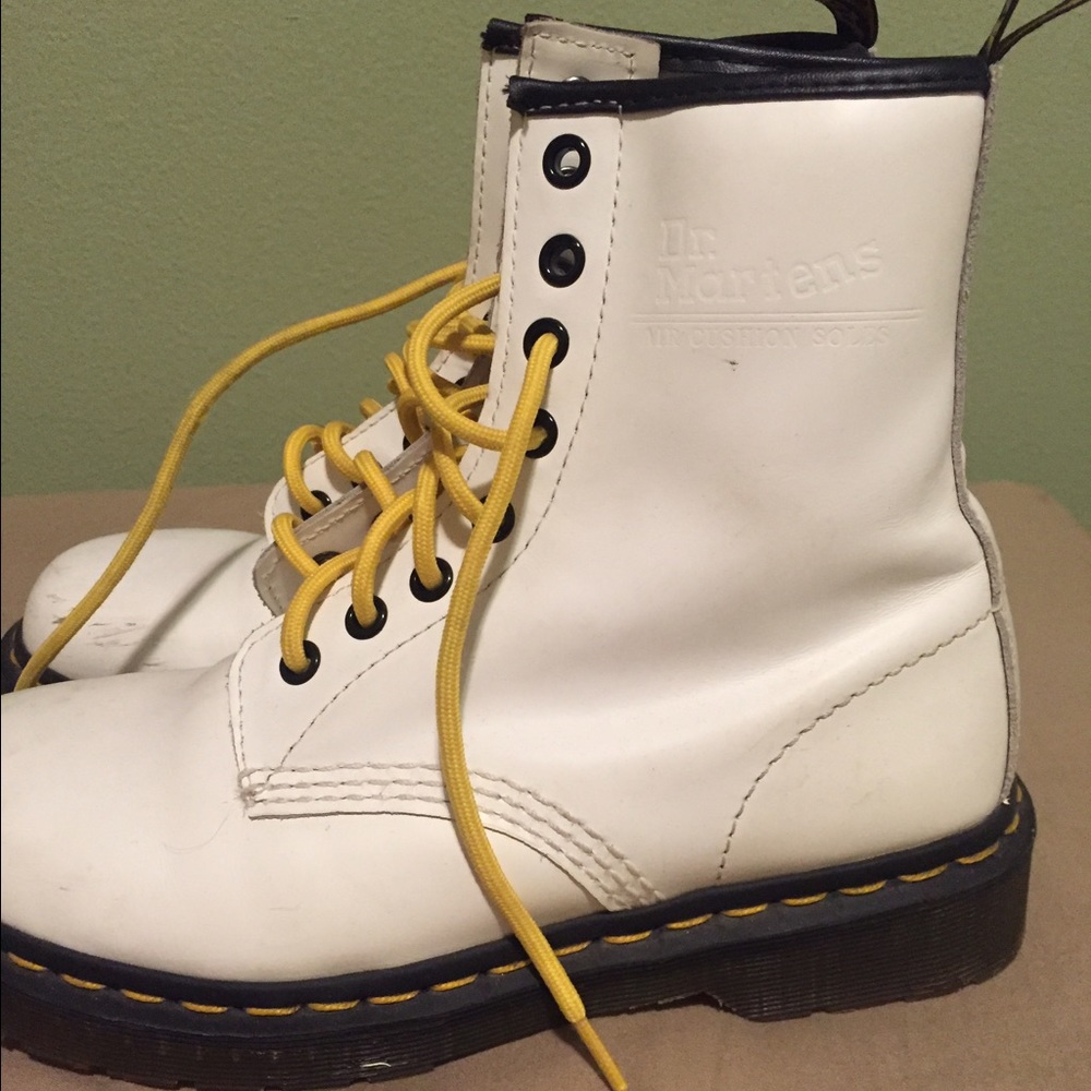 Doc Martins white