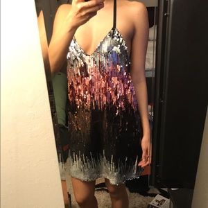 Tobi sequin dress