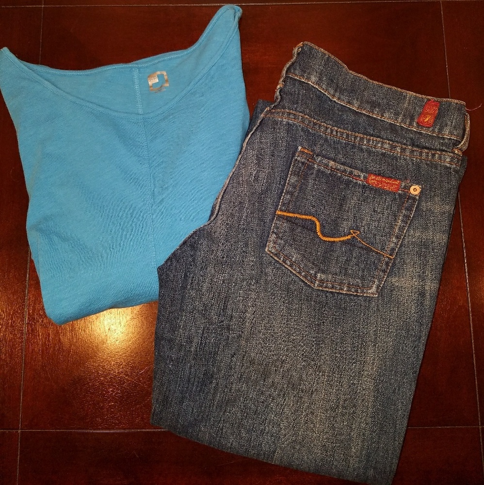 7 for all Mankind denim jeans