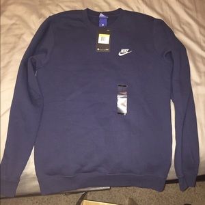 Nike navy crew
