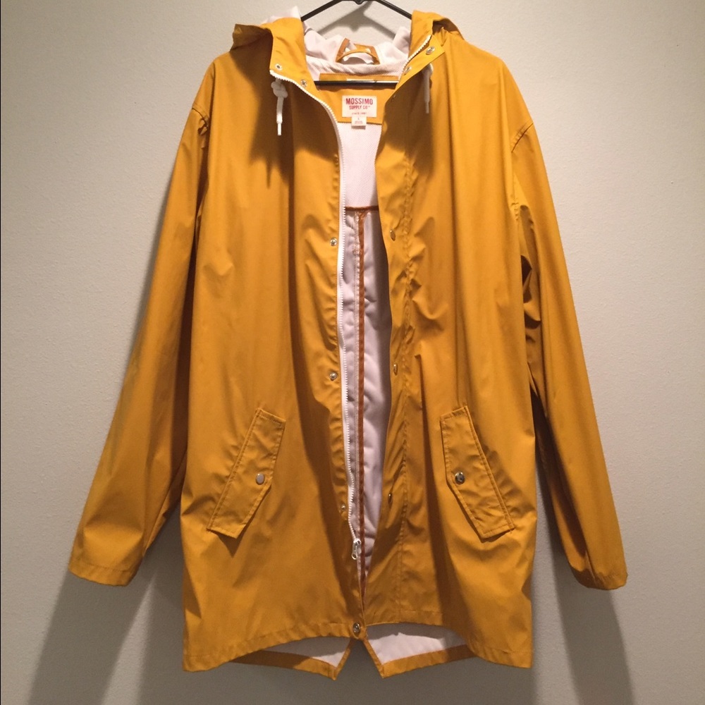 Yellow raincoat (men's)