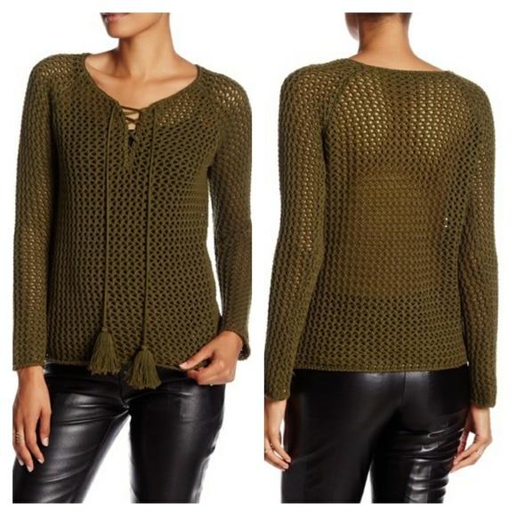 Acrobat Sweaters - Acrobat Cotton Fishnet Pullover