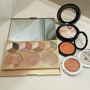 Blush, highlighter and eyeshadow bundle