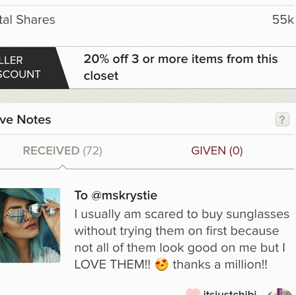 Restocking//Rose gold Mirrored Sunglasses - Picture 7 of 7