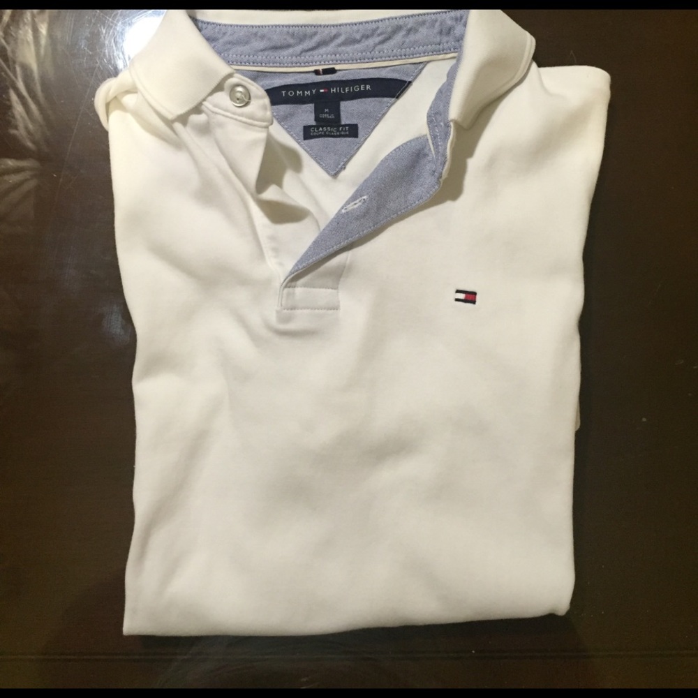 Tommy Hilfiger White Polo