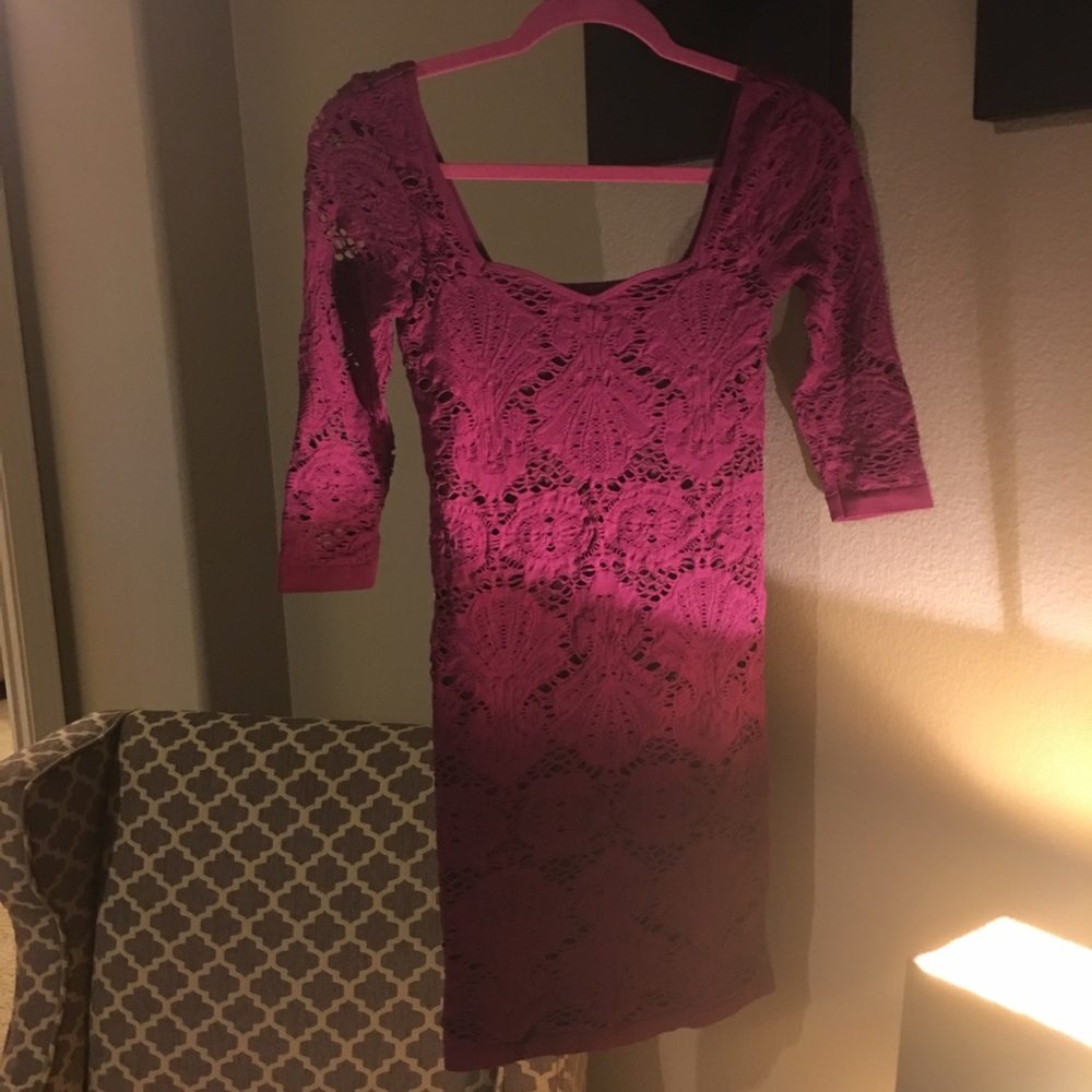 Free People Stretch Lace Dress