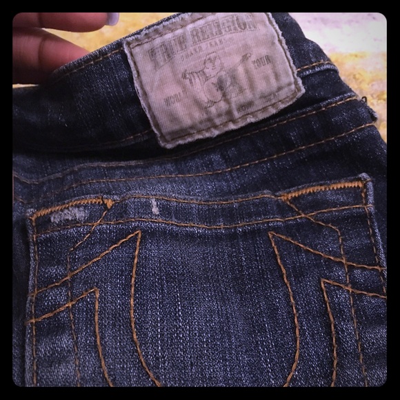 True Religion flare wide bottom jeans! 👖 - Picture 5 of 5