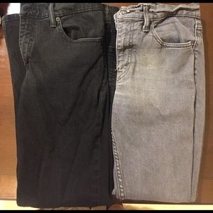 Levi's 511 Black and Grey Men's Jeans