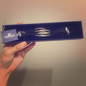 NWT Swarovski tri-tone bracelet