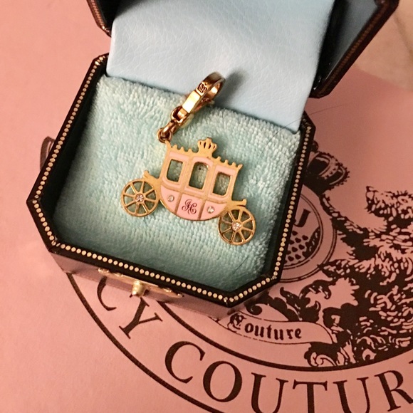 Juicy Couture Gold Tone Flat Carriage (Fairytale) - Picture 1 of 2