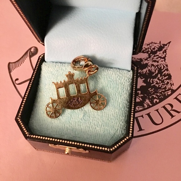 Juicy Couture Gold Tone Flat Carriage (Fairytale) - Picture 2 of 2