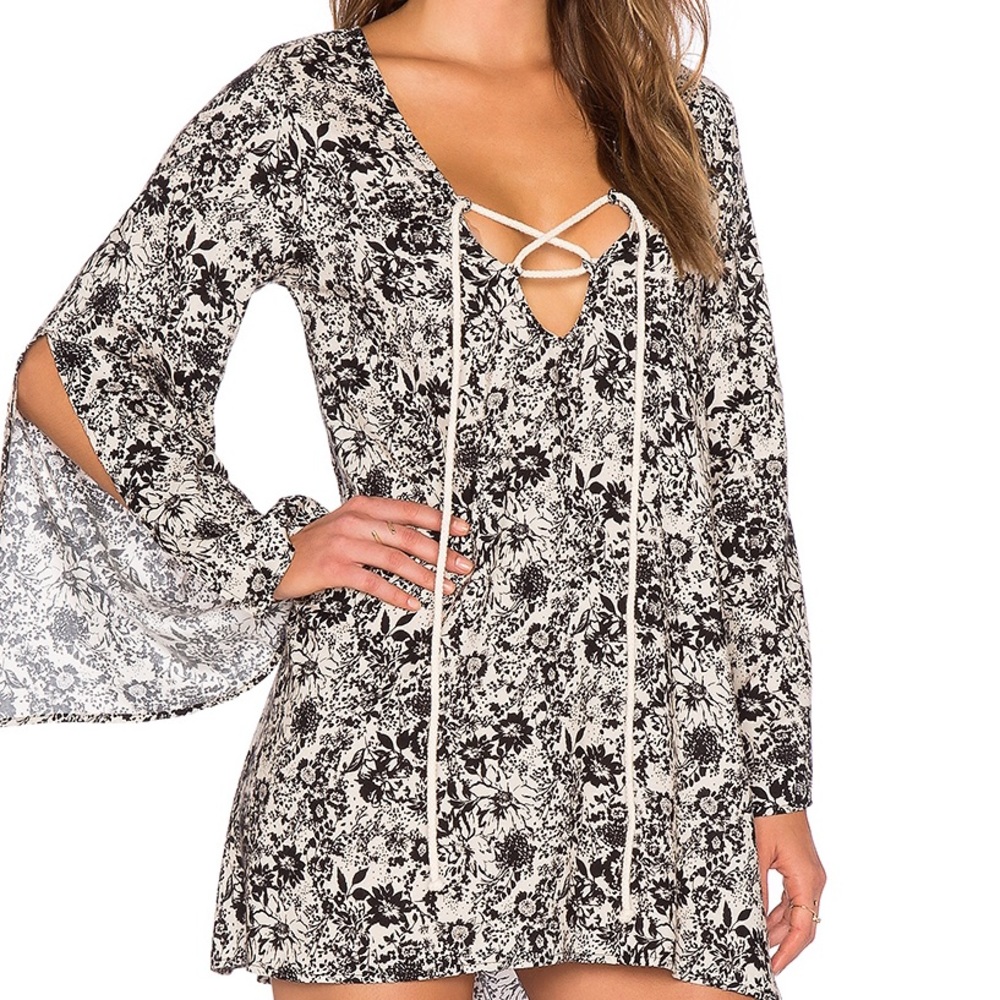 The LDRS (Revolve) Floral Rope Dress