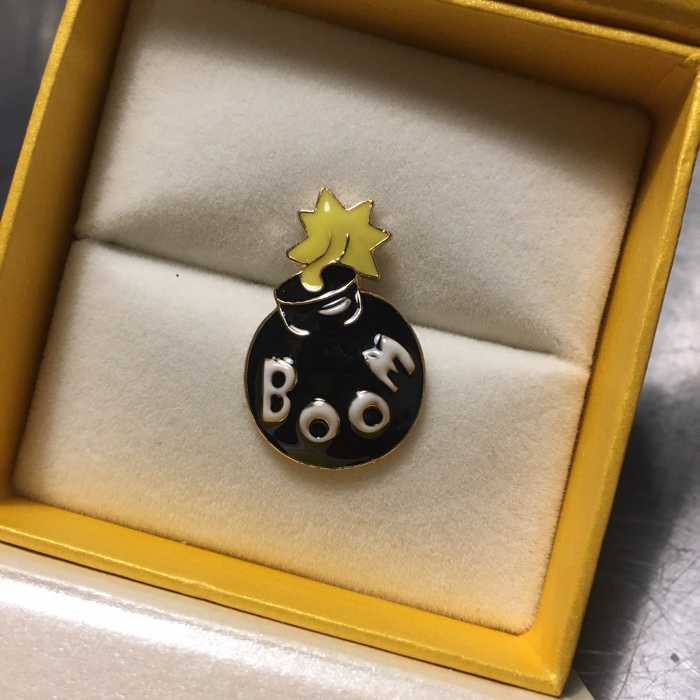 BOOM! Enamel Fashion Pin