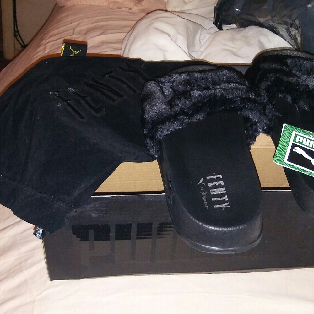 Rihanna puma slippers