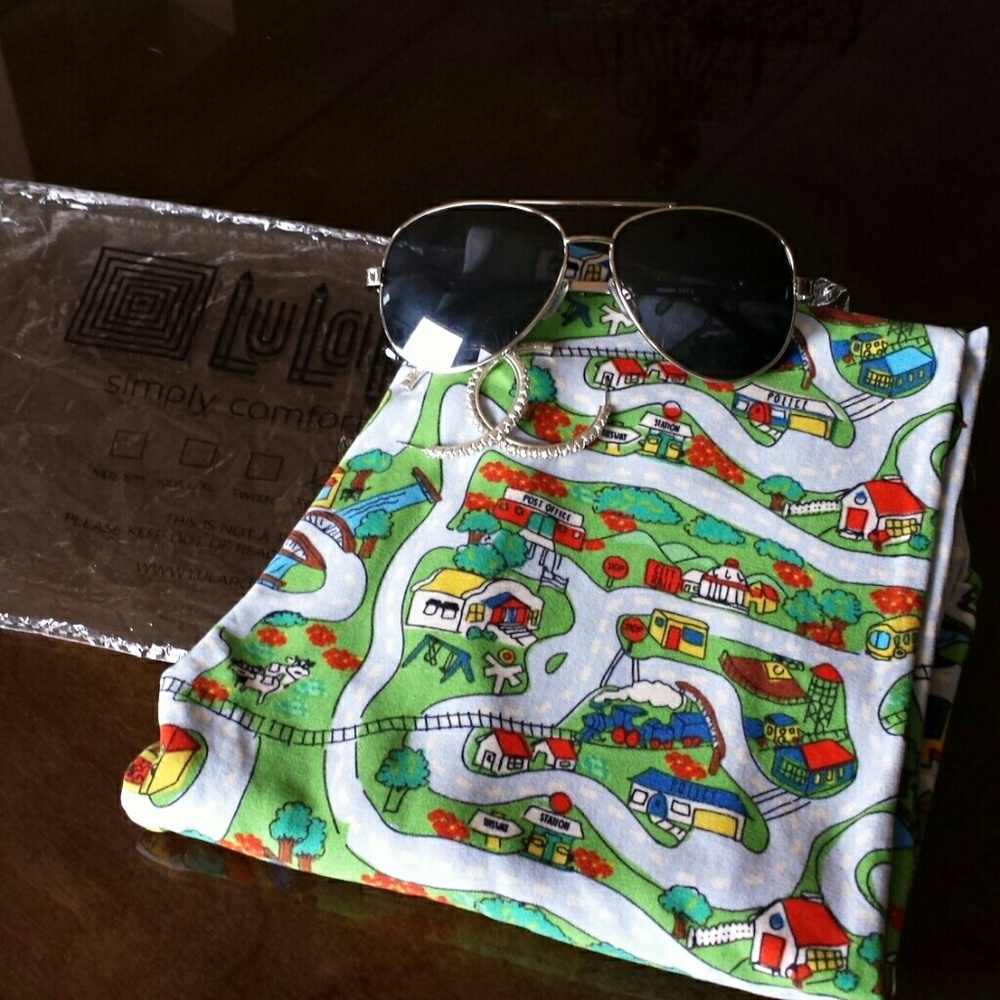 LuLaRoe Road Map leggings