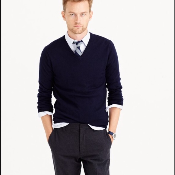 j crew men's merino wool sweater