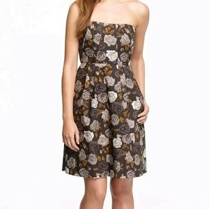 J. Crew floral strapless Marielle Dress sz 6
