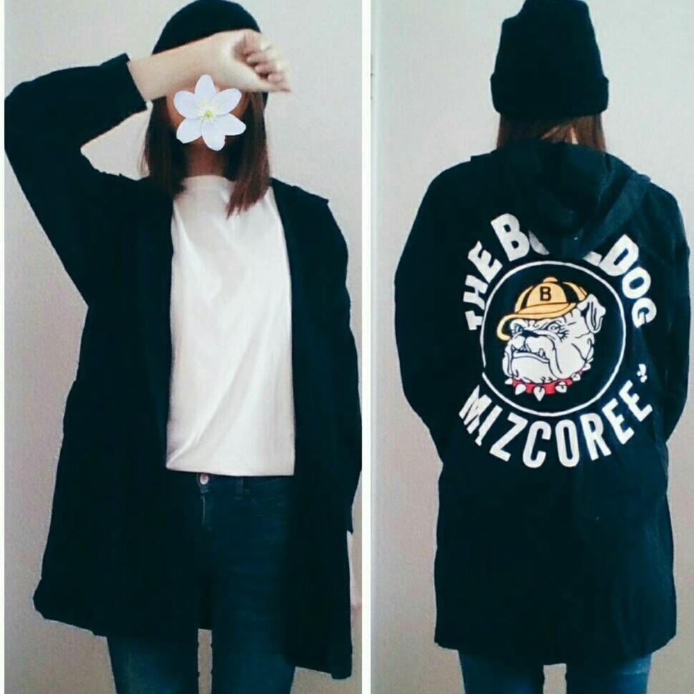 Clean out closet/New dog print thin coat