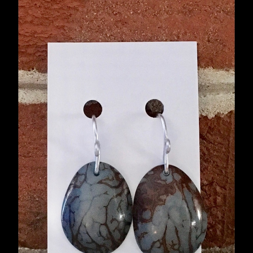 Beautiful ❤️ Organic Tagua with Silver Wire! NWT