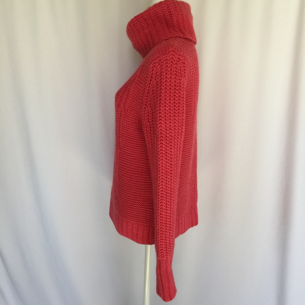 SOLD ON OTHER SITE - Pink Turtleneck Sweater - Picture 3 of 6