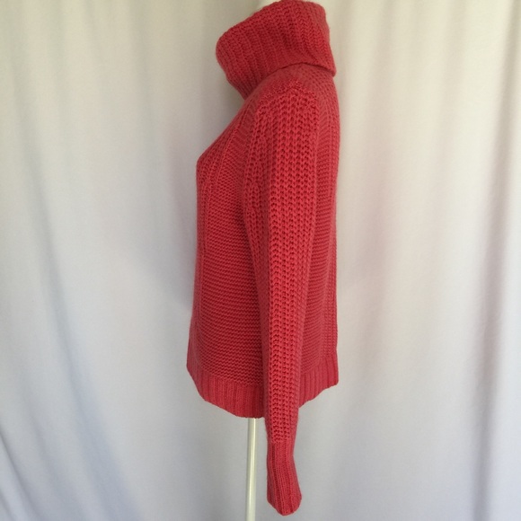 SOLD ON OTHER SITE - Pink Turtleneck Sweater - Picture 3 of 6