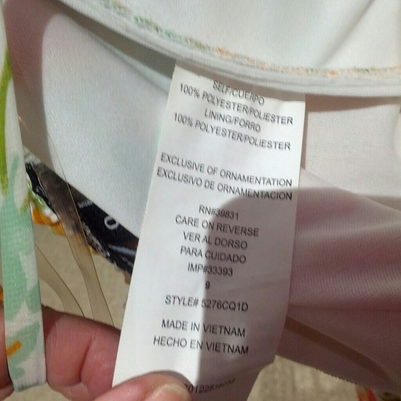 Sequin Hearts multi colored flower sundress - Picture 7 of 8