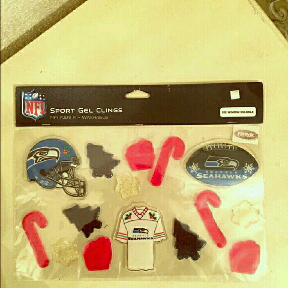 Nfl Seattle Seahawks window clings