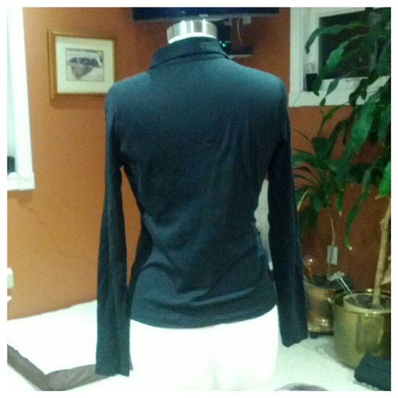 Ralph Lauren black collared shirt - Picture 3 of 6