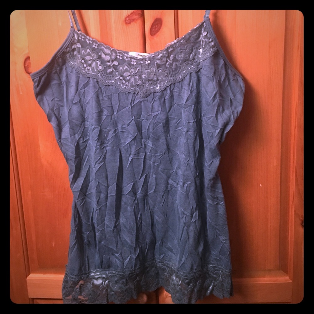 Blue tank top