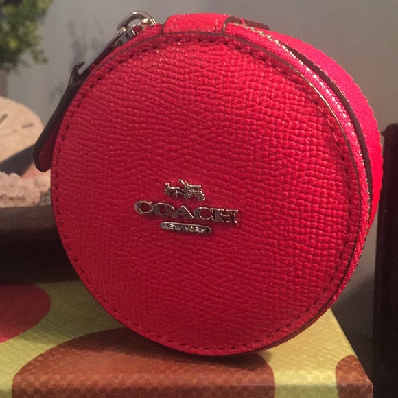 NOT FOR SALE Coach-Round Trinket "box" NWT - Picture 3 of 4