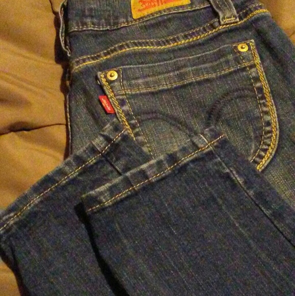 2 pairs of levis 524 too super low denim. - Picture 2 of 4