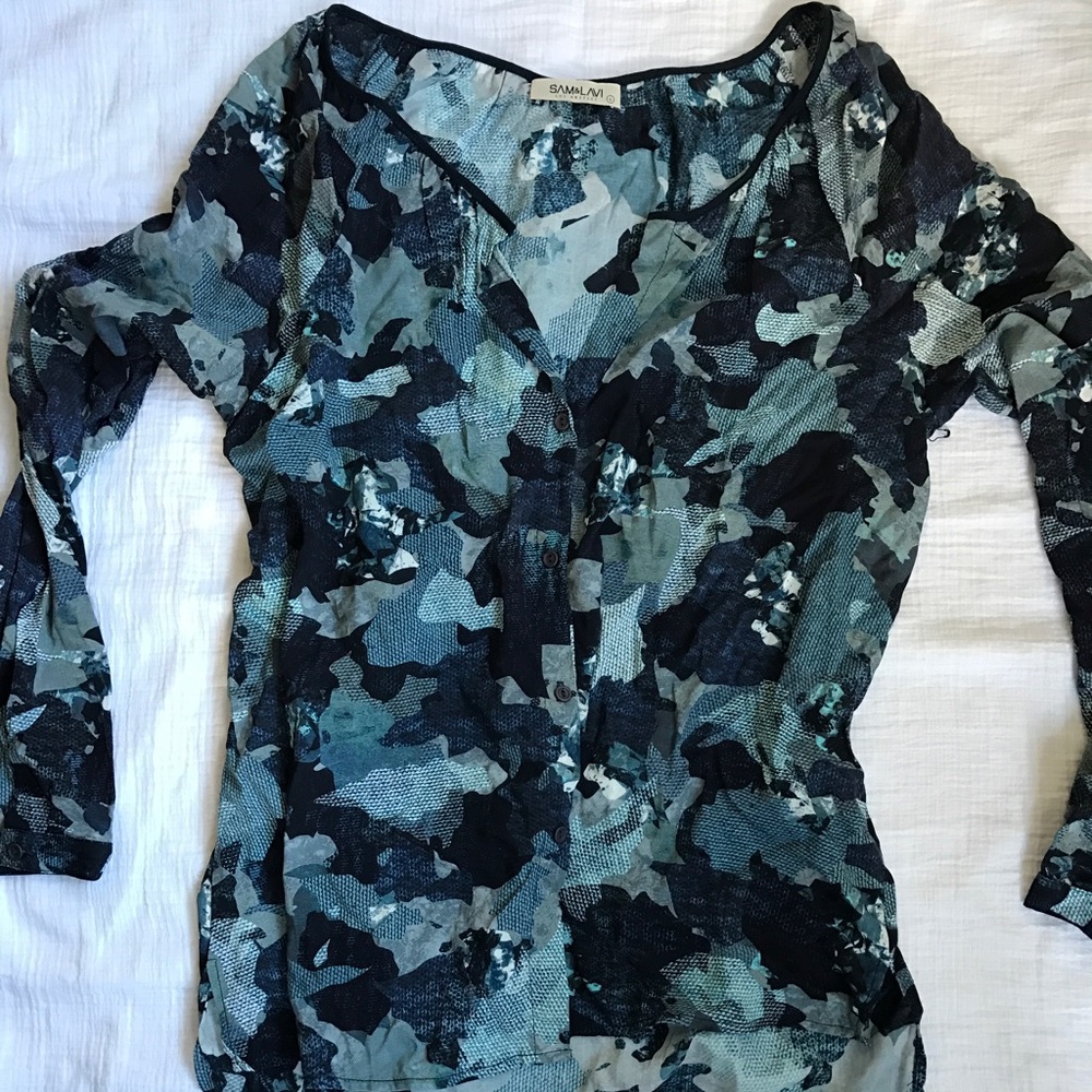 Sam & Lavi button down shirt (NWOT Large)