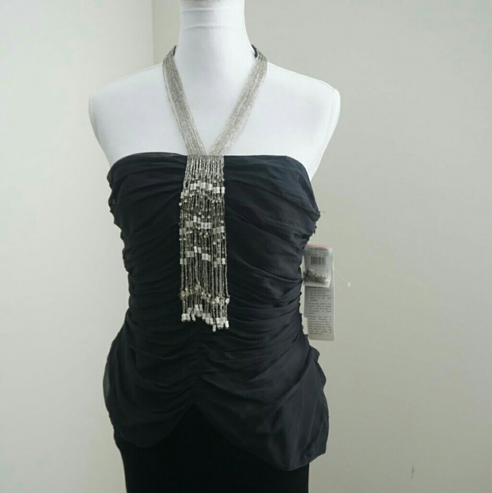 Adrianna Papell Garland Glam Bustier