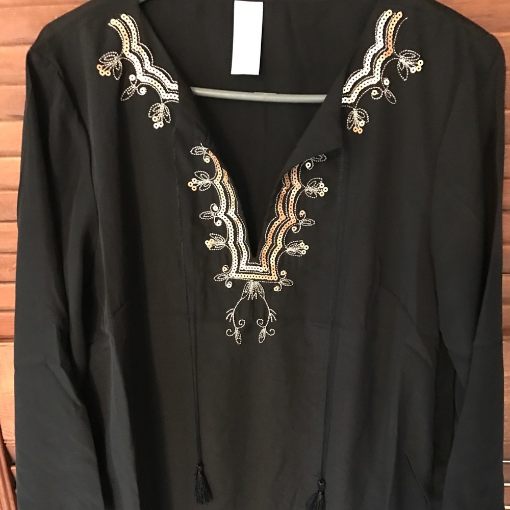 Black tunic