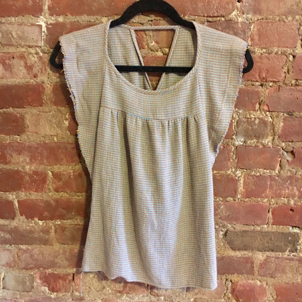 Zara Cross-back Summer Top