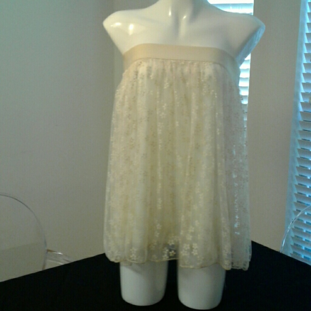 Lace Skirt / bandeau Top