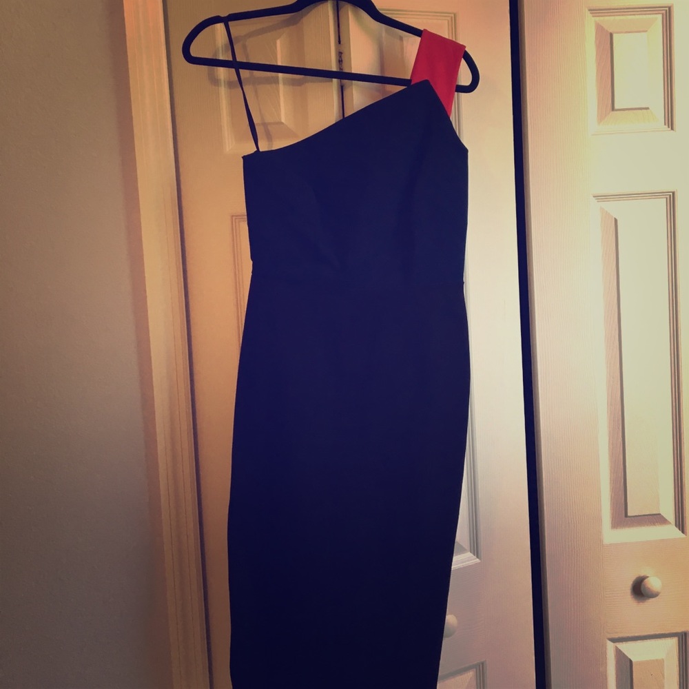 Banana Republic Roland Mouret Color Block Dress