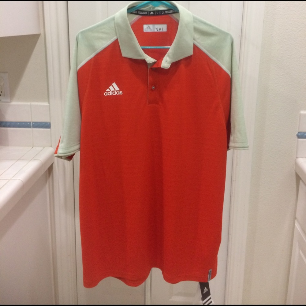 Men large adidas shirt