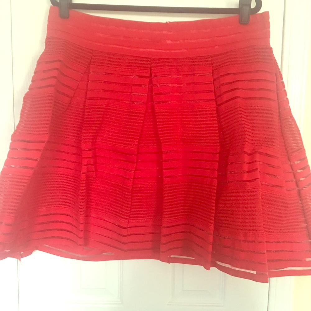 Red hot torrid skirt