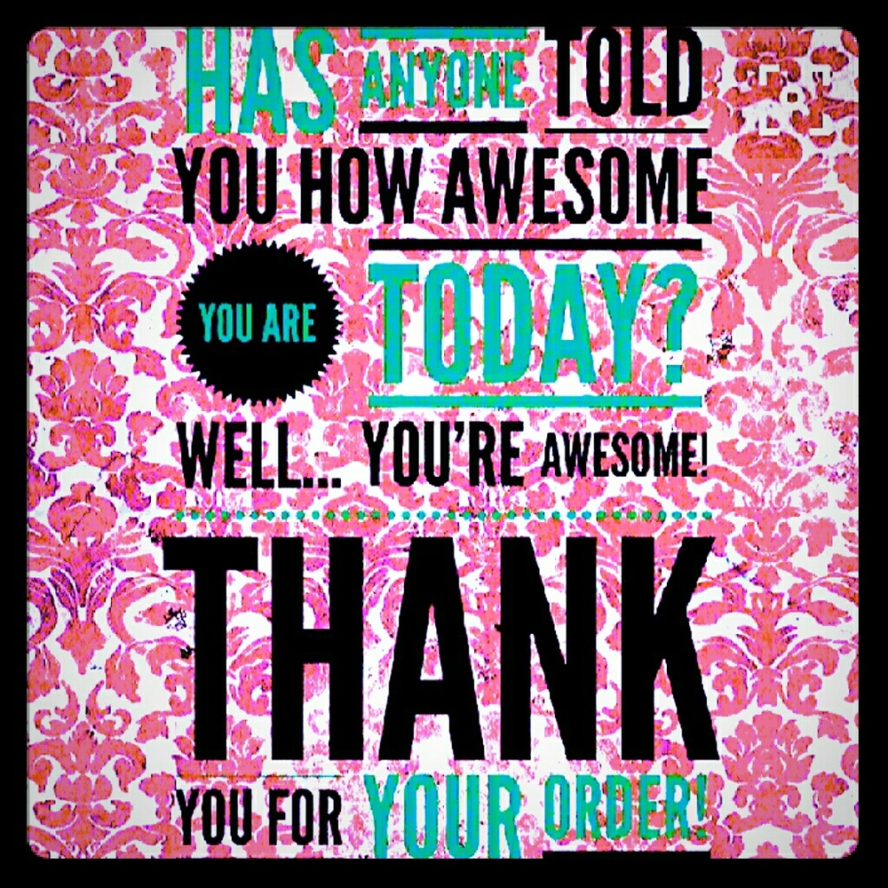 You are awesome!