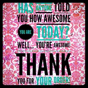 You are awesome!