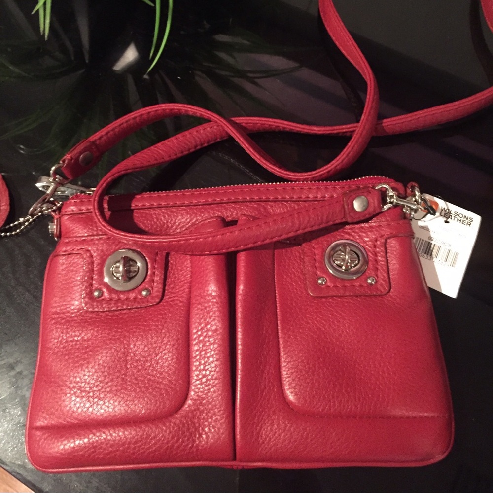 Wilson leather crossbody NWT