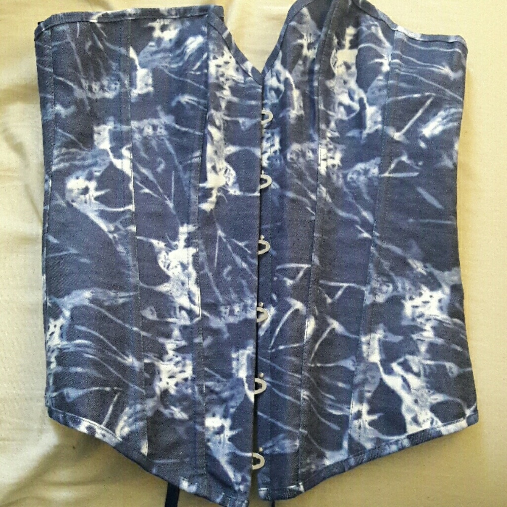 Denim Corsett