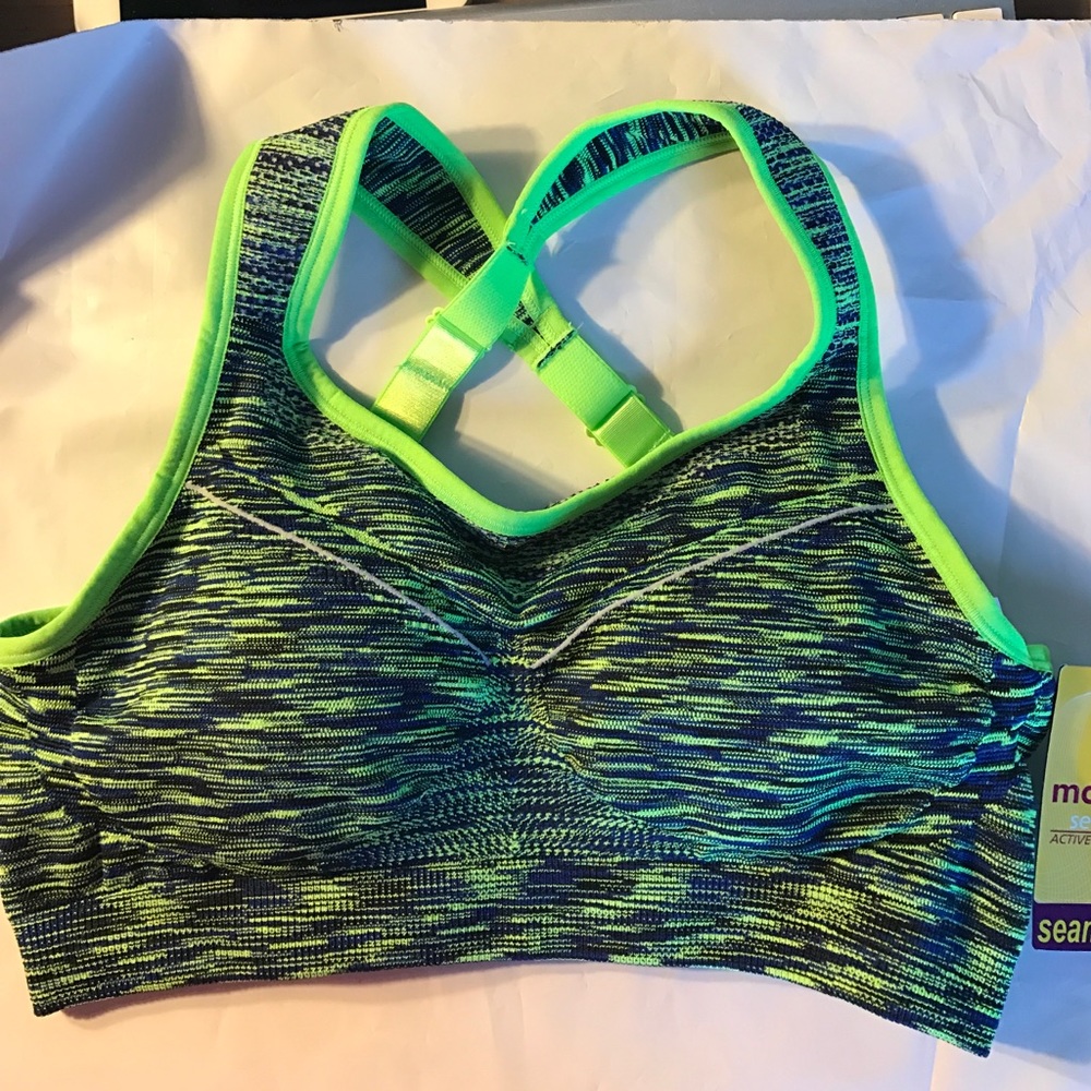 Morera Seamless Sports Bra Adjust Straps S or M