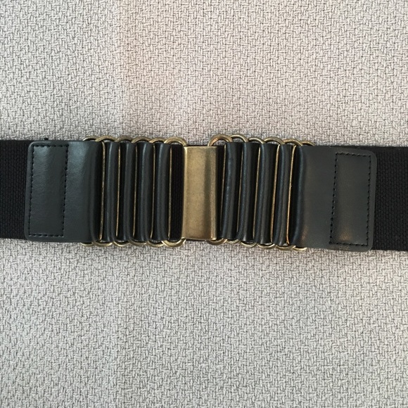 Gap Black Waist Belt - Picture 2 of 4