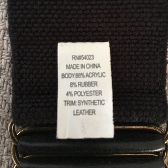 Gap Black Waist Belt - Picture 4 of 4